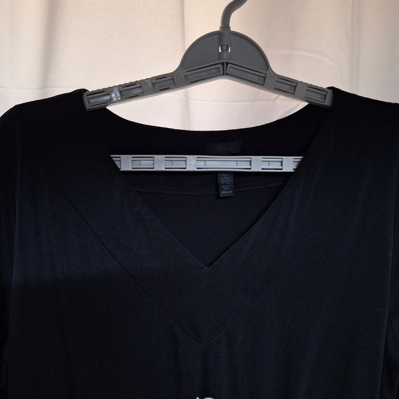 Soma Black and White Floral Midi Dress - Picture 2 of 7